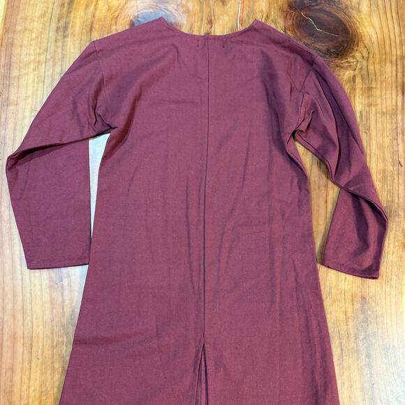 Mytholon Men's Reenactment Shirt Small Long Sleeve Cotton USA Tunic Costume DD25 - Picture 5 of 5